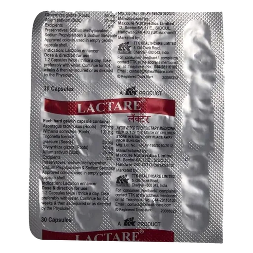 lactare capsule 30's